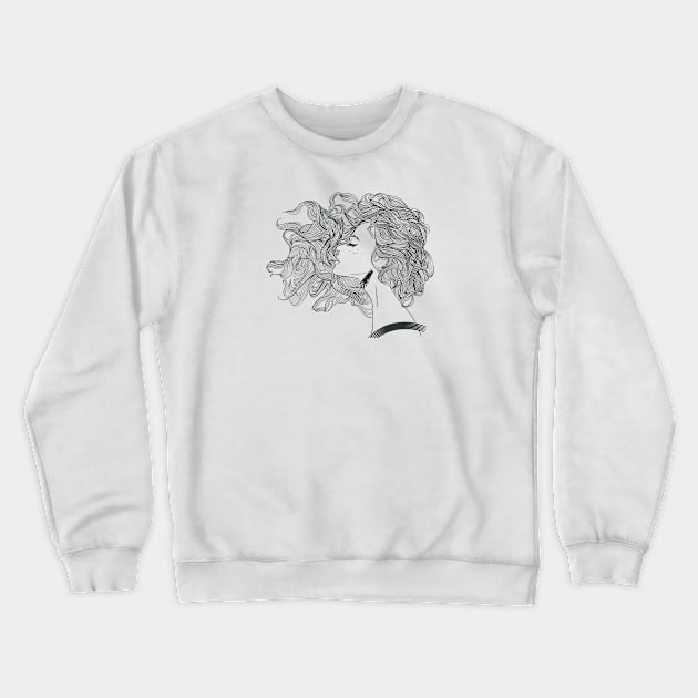 Volosi Crewneck Sweatshirt by EveFarb